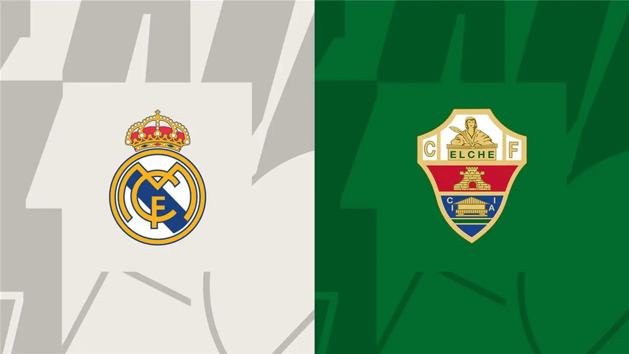 موعد مباراة ريال مدريد وإلتشي في الدوري الإسباني وتوقعات التشكيل والقنوات الناقلة